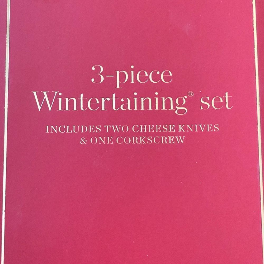 NEW Talbots 3-piece Wintertaining Set - Picture 2 of 5